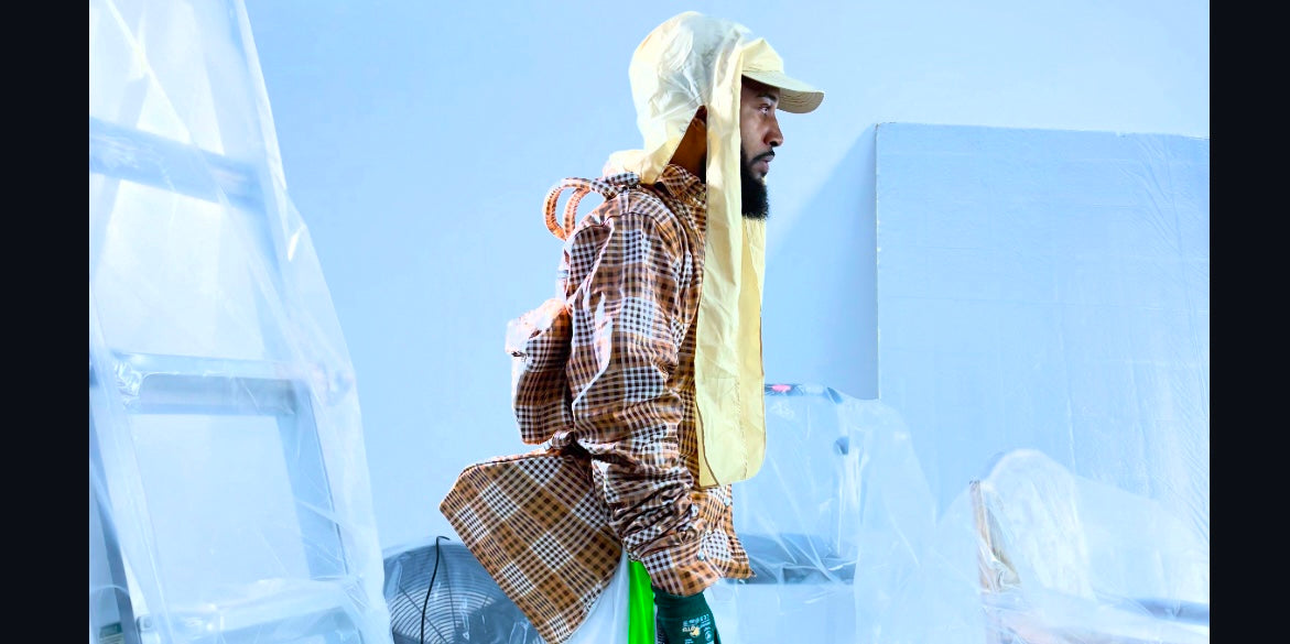 The Marcano ( leather ) shirt/bag