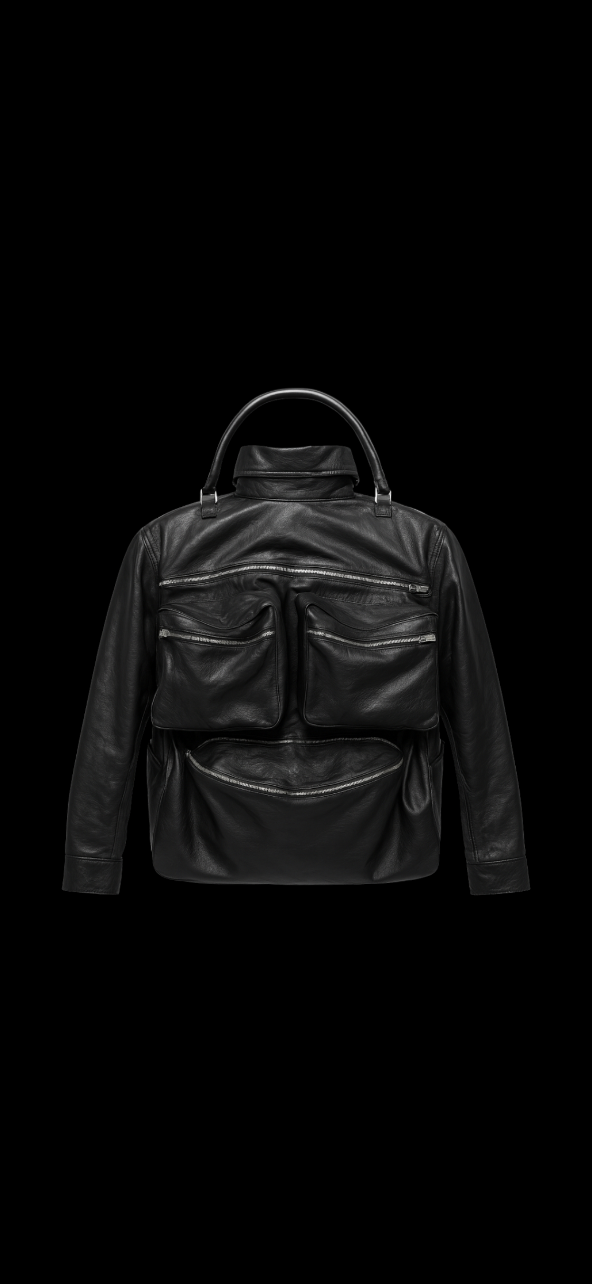 The Marcano ( leather) shirt/bag